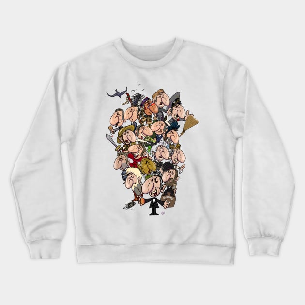 All the Mel Crewneck Sweatshirt by UzzyWorks